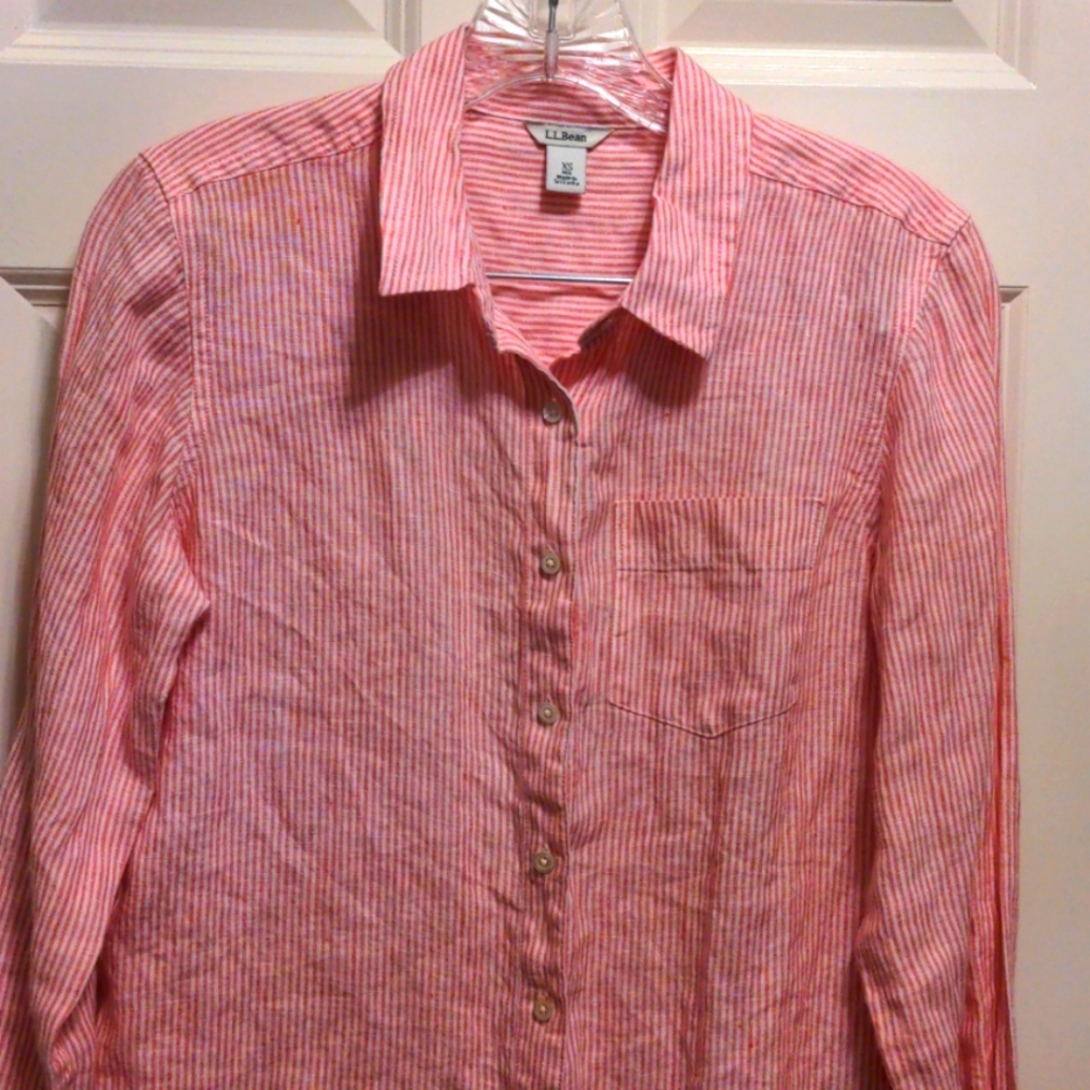 NWOTs Classic LLBean Linen, Sz XS